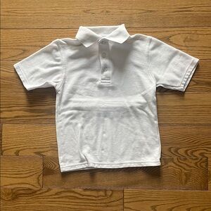 Classic school boys uniform  White Kids Polo Shirt